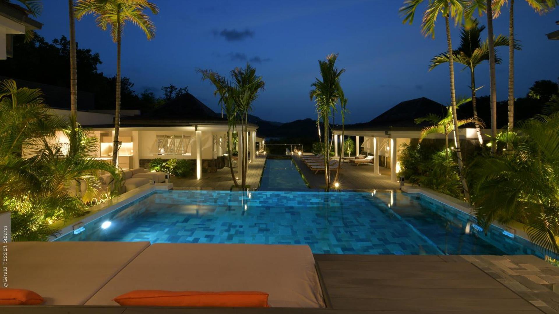 Modern Villa With Two Swimming Pools Petit Cul-de-Sac المظهر الخارجي الصورة