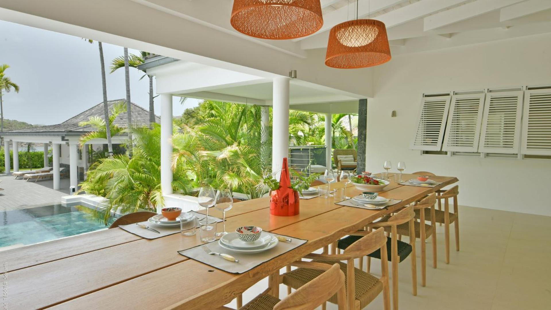 Modern Villa With Two Swimming Pools Petit Cul-de-Sac المظهر الخارجي الصورة