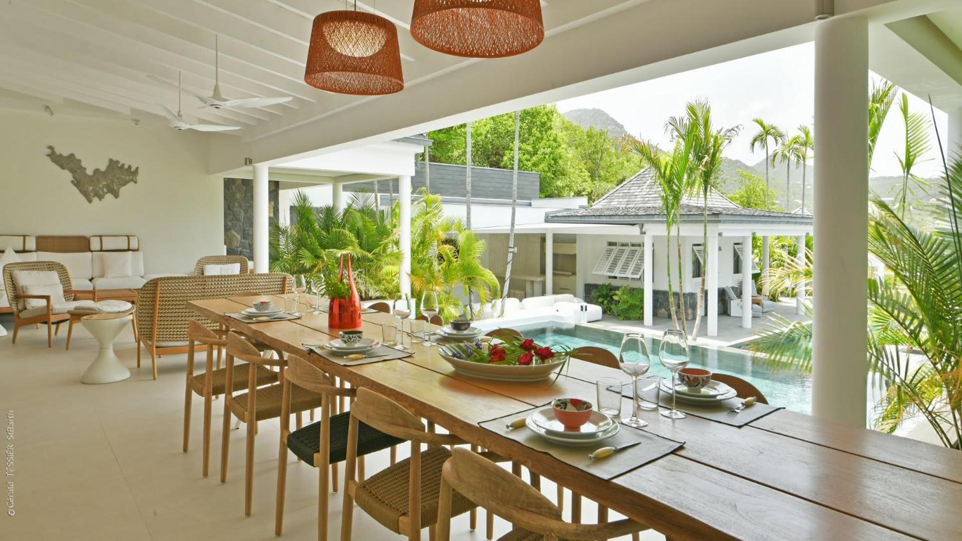 Modern Villa With Two Swimming Pools Petit Cul-de-Sac المظهر الخارجي الصورة