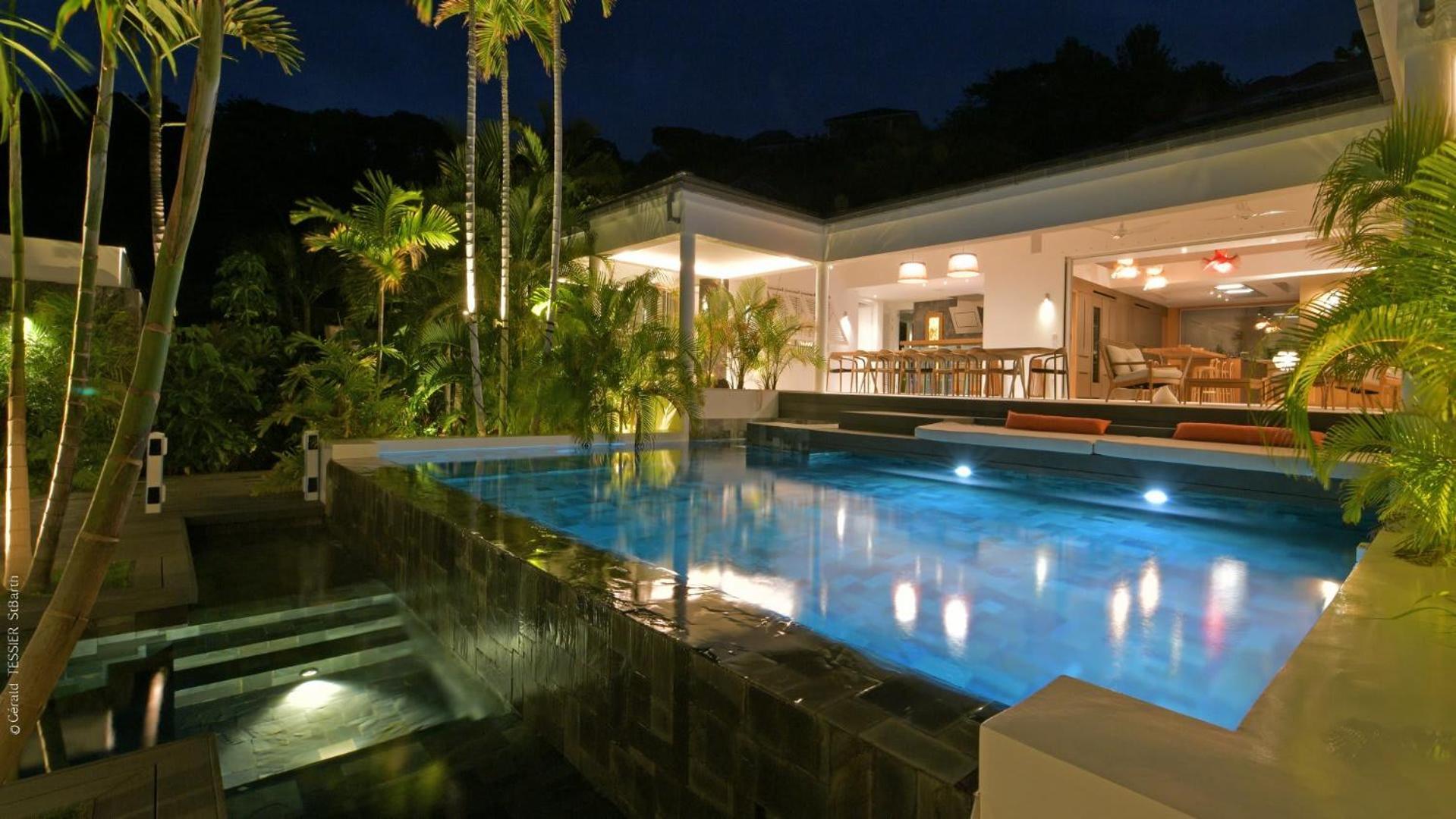 Modern Villa With Two Swimming Pools Petit Cul-de-Sac المظهر الخارجي الصورة