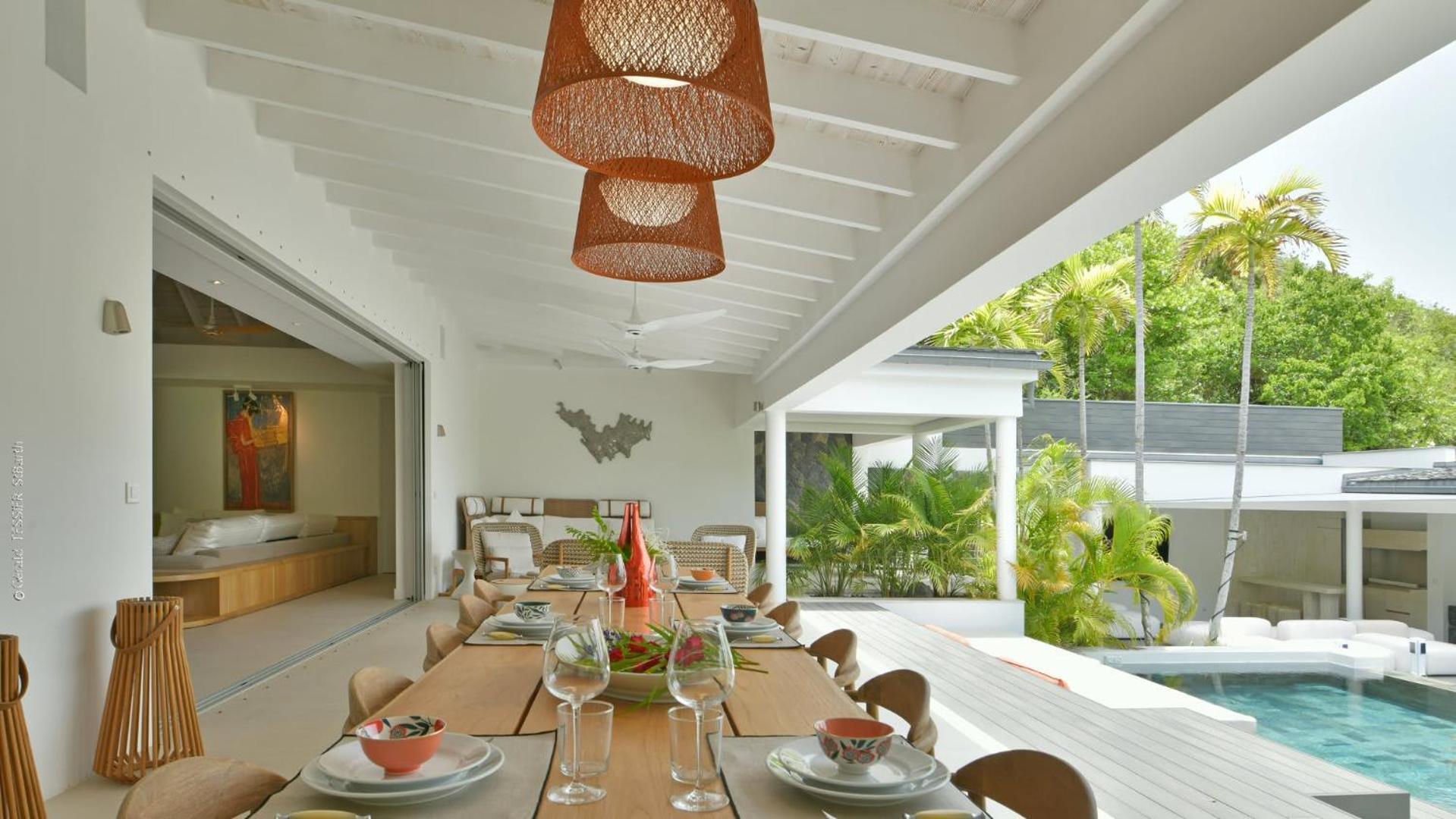 Modern Villa With Two Swimming Pools Petit Cul-de-Sac المظهر الخارجي الصورة