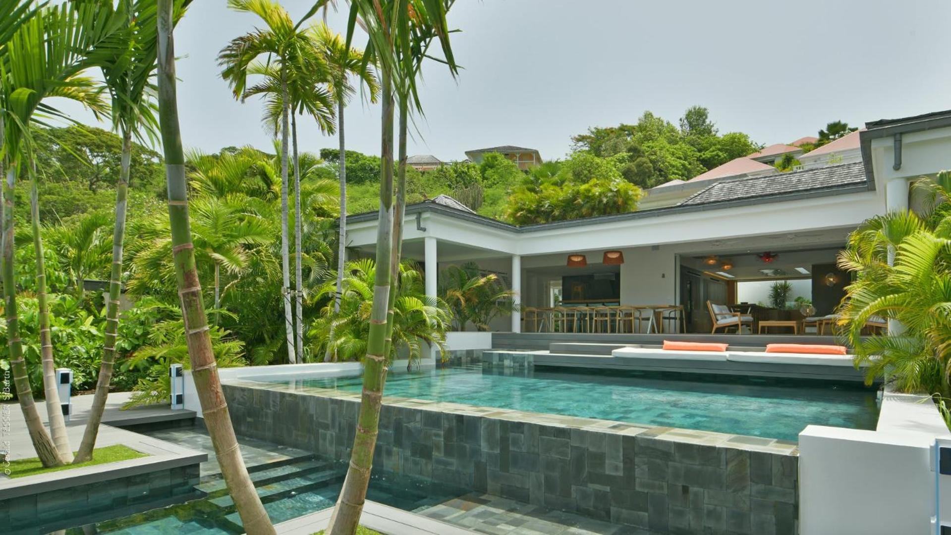 Modern Villa With Two Swimming Pools Petit Cul-de-Sac المظهر الخارجي الصورة