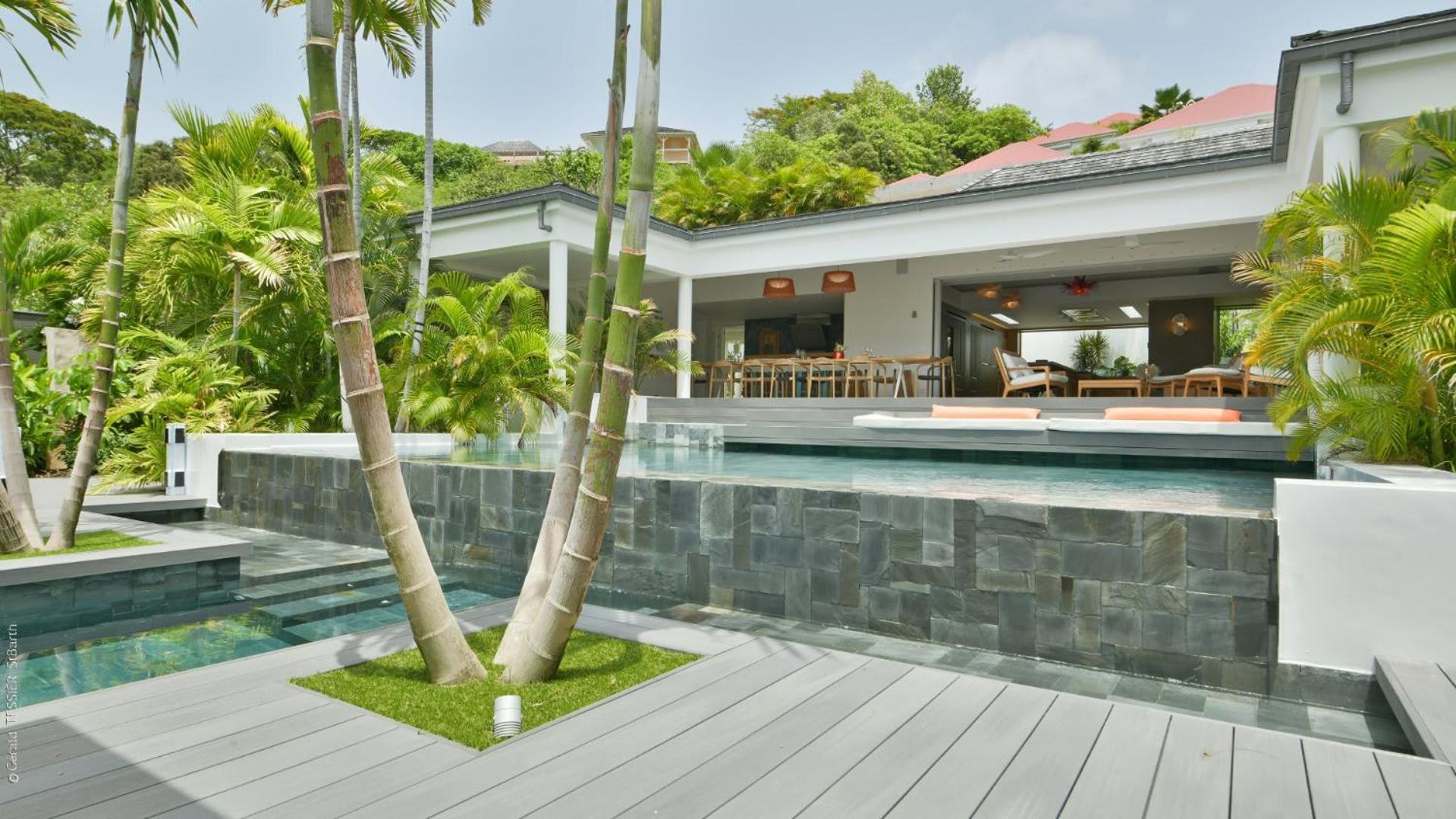Modern Villa With Two Swimming Pools Petit Cul-de-Sac المظهر الخارجي الصورة