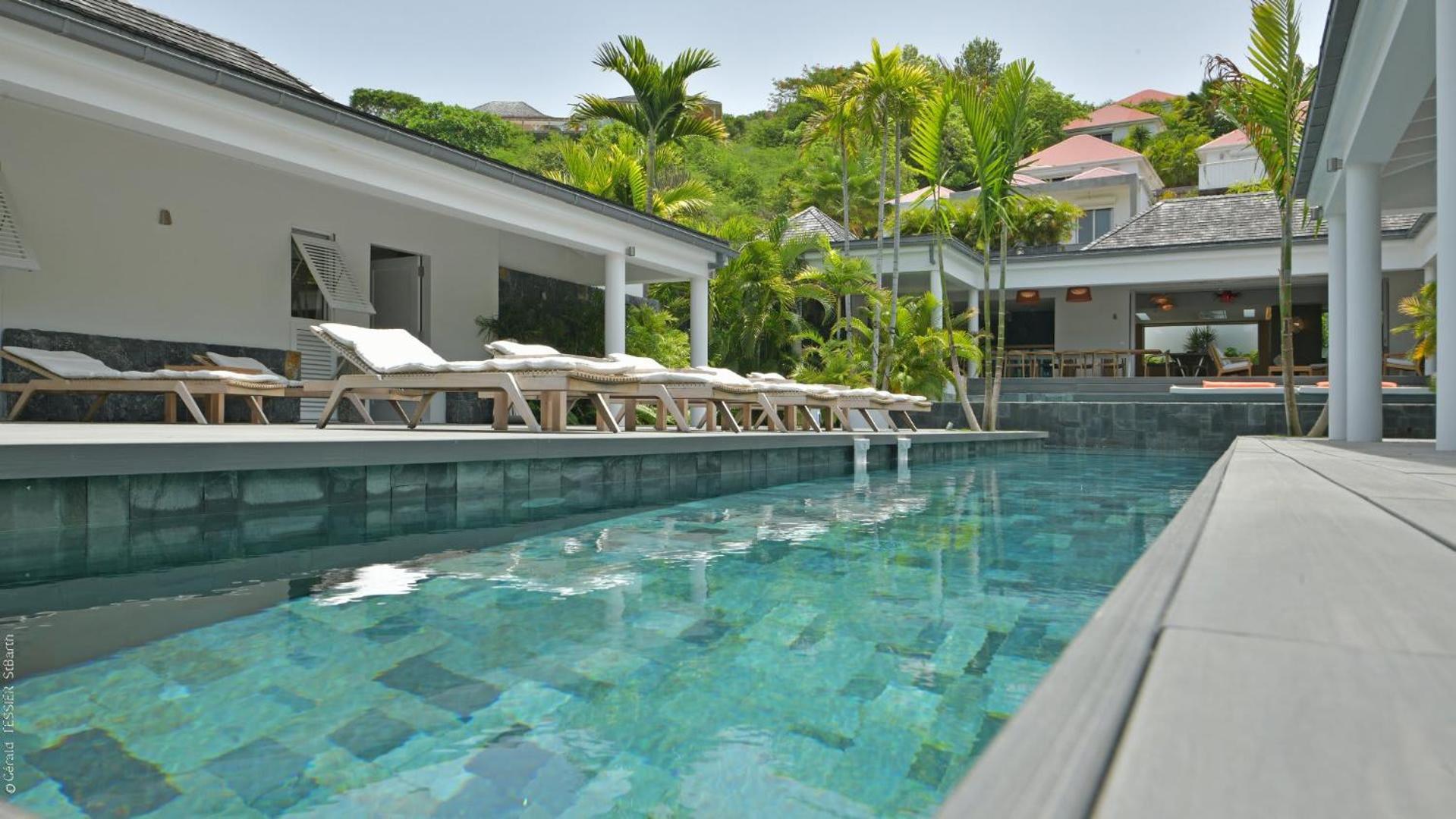 Modern Villa With Two Swimming Pools Petit Cul-de-Sac المظهر الخارجي الصورة