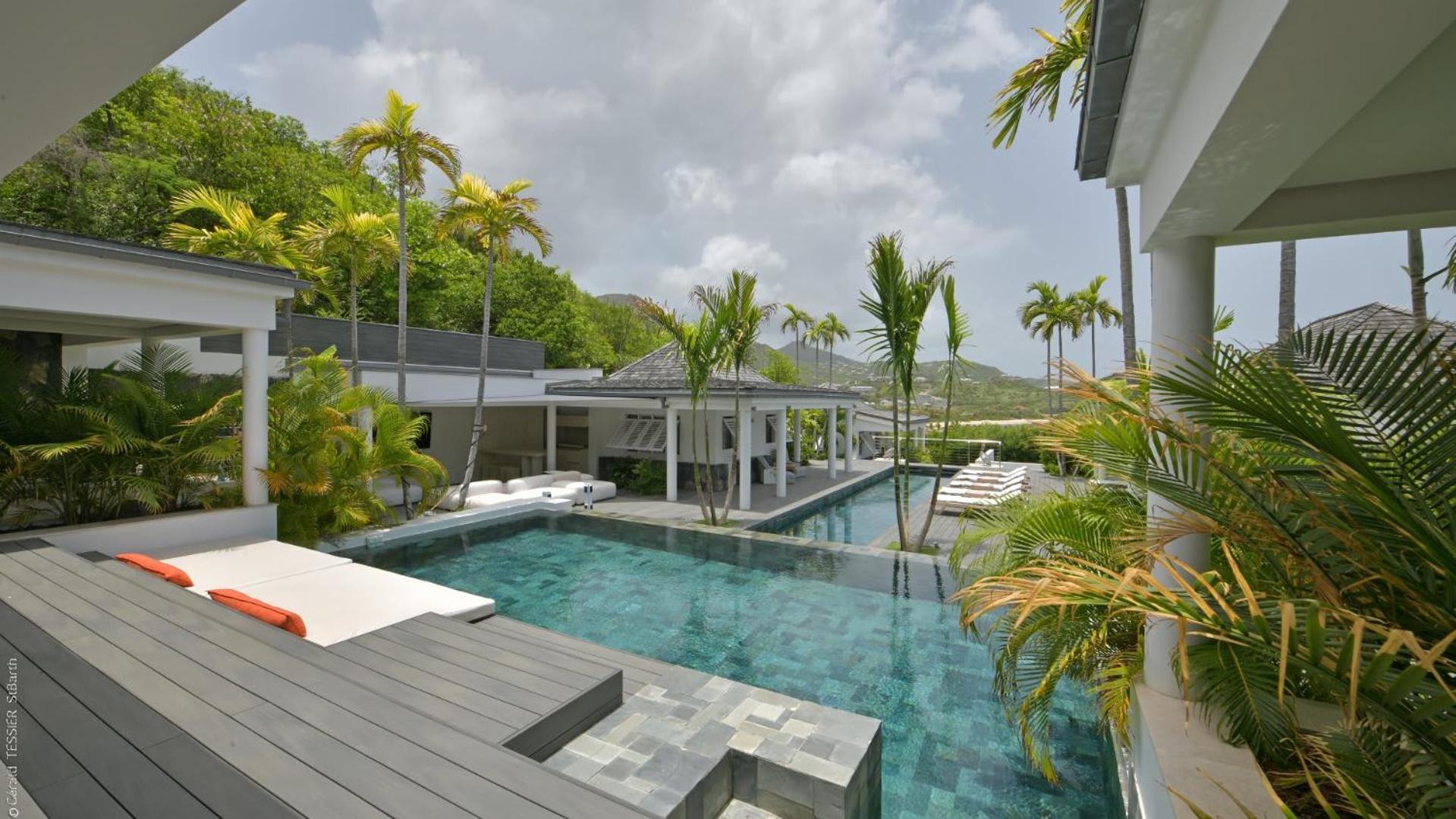 Modern Villa With Two Swimming Pools Petit Cul-de-Sac المظهر الخارجي الصورة