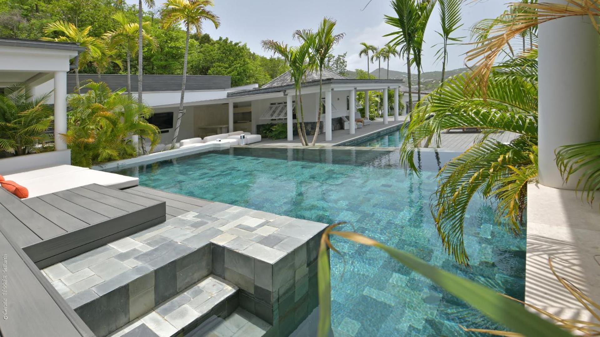 Modern Villa With Two Swimming Pools Petit Cul-de-Sac المظهر الخارجي الصورة